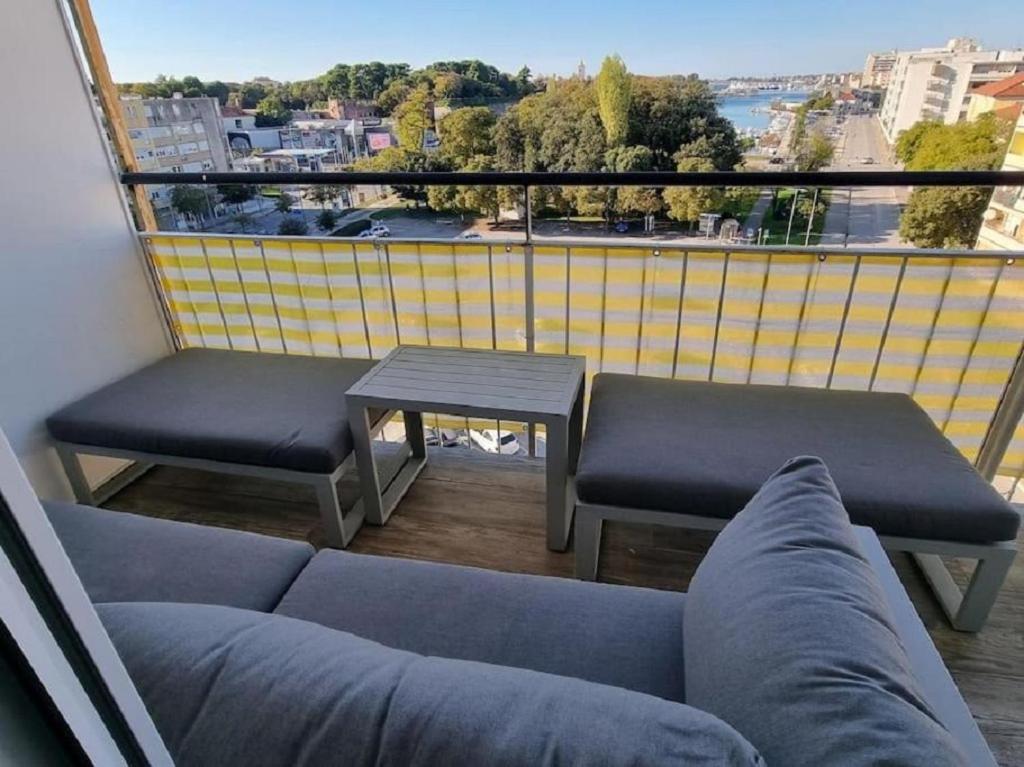 Апартаменты Sea View Balcony And Parking Задар Экстерьер фото